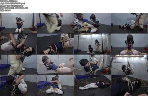 [鹿角与猫爪] 绳艺片以绳子为主题的作品捆绑吊缚解缚全过程白丝死库水JK制服眼罩蒙眼胶带封嘴空中震动刺激SP地面震动呼控高朝-丝依依