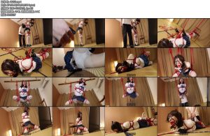 [面具原创] 面具男 挑战面具男紧缚脱缚糕手小伪娘来体验面面男捆得太松了那可不是随便就能挣脱开嘛全程激烈挣扎绝望扭动无法挣脱只能被任由榨干-丝依依