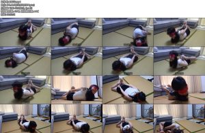 [新月原创] 玉箫定拍一次非常难受的肉丝驷马铐紧身穿着蒙眼口球手脚几乎铐在了一起痛苦扭动-丝依依