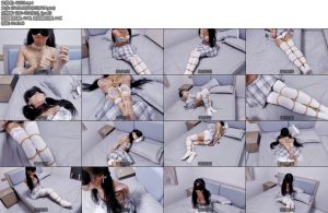 [嗷大喵] 路崽子历险记第五集胶布封嘴欧式直臂紧缚多节并腿缚塞双td内裤塞嘴胶布封嘴撕胶布-丝依依