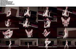 [动画片] 舞蹈教室里的白丝眼镜妹妹拘束架炮机-丝依依