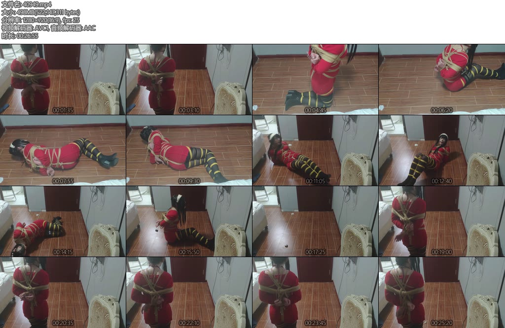 [亚洲绳艺] 鸽cos约尔的自缚郊狼-丝依依