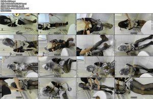 [糖糖原创] 女仆捆绑强制洗澡丝袜女仆装全部湿透多层绳子无法挣脱热缩带求饶泡沫沐浴露涂满全身滑溜溜AV棒震动训练洗澡还要被调教最后虚脱躺倒在地-丝依依