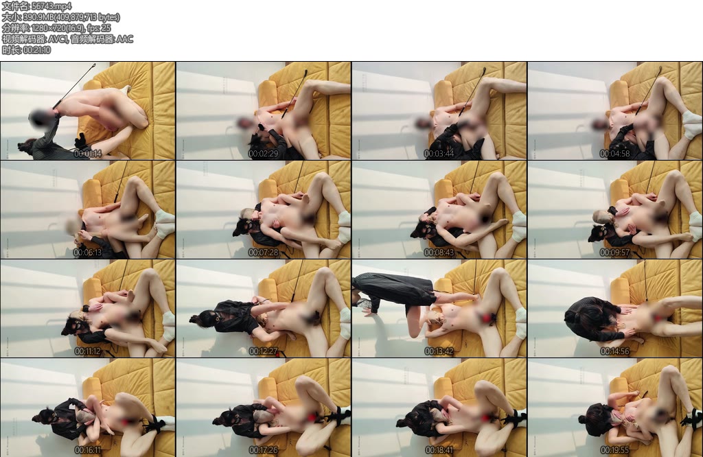 [亚洲绳艺] 调教男宠 竖屏特意给头套上我穿过好几天的丝袜嘴里也得给他塞一条-丝依依