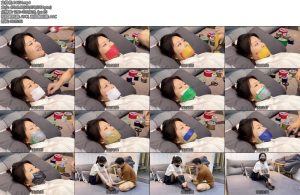 [默示录] 缚艺录小雅又到了最爱的胶带贴贴贴环节8张胶带嘴巴被贴的厚厚的-丝依依