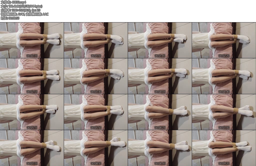 [亚洲绳艺] 挑战挣脱捆绑-丝依依