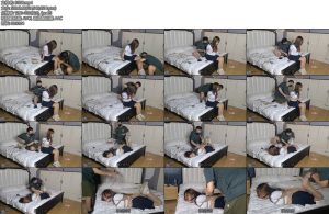 [JS原创] 晓凡欧式超紧直臂驷马捆绑口球堵嘴JK服白棉袜丝袜-丝依依