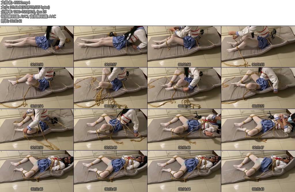 [玖喵原创] 男娘漫画复刻自缚-丝依依