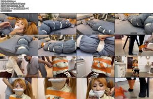 [默示录] 缚艺录小敏毛毛虫与严实的封嘴-丝依依