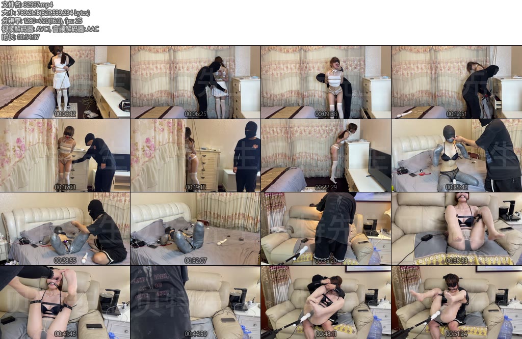 [贝特原创] 贝特绳艺 胁po系列（第三部）羞耻度拉满鼻勾口塞玩jio qzgc最近发现小m越来越敏感了-丝依依