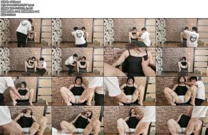 [GD绳束] 模特颜颜口球强行分腿强高X_X-丝依依