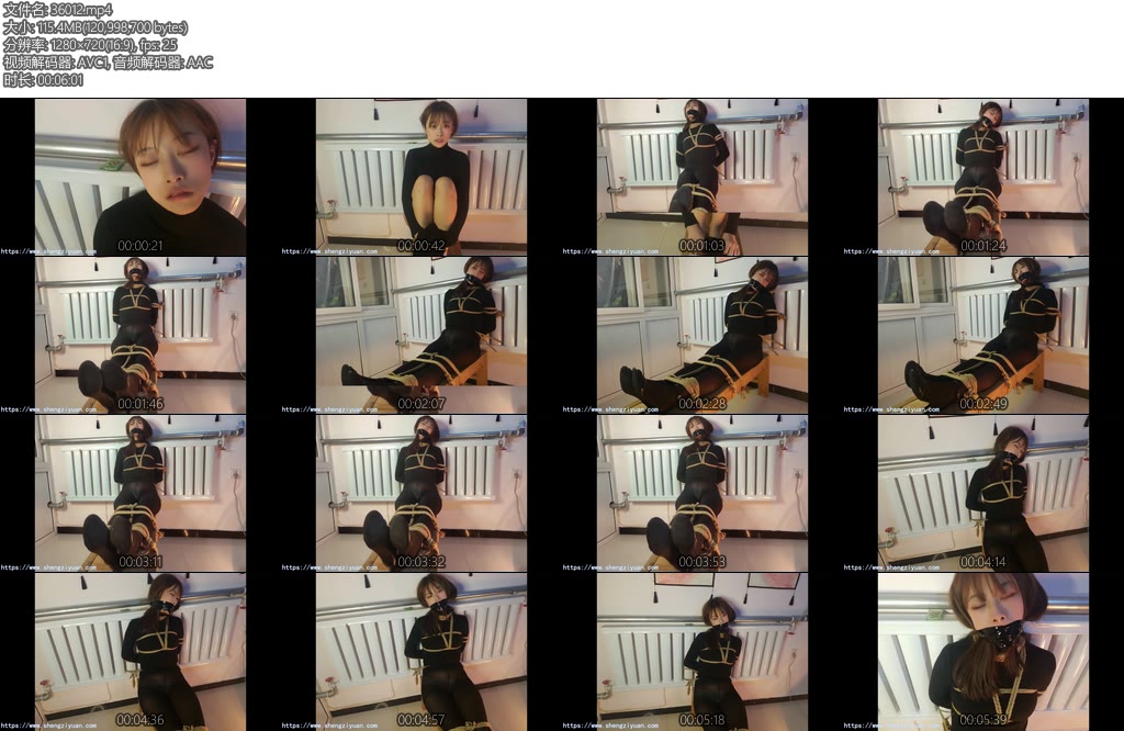 [绳次元] 自缚（4）-丝依依