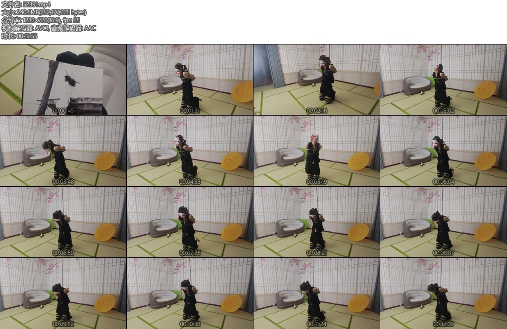 [秦韵绳屋] 入梦紧缚画册之陈蔓萦-丝依依