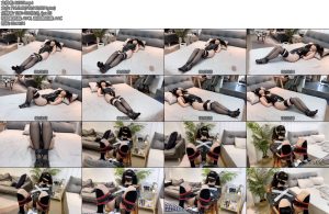 [默示录] 缚艺录 小S最近有点顽皮但主人又很忙碌先抓起来固定在椅子上慢慢振动让你皮-丝依依