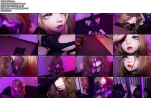 [亚洲绳艺] 蓝色死库水KIG娃娃单手套M腿拘束密室地牢囚禁TJ-丝依依