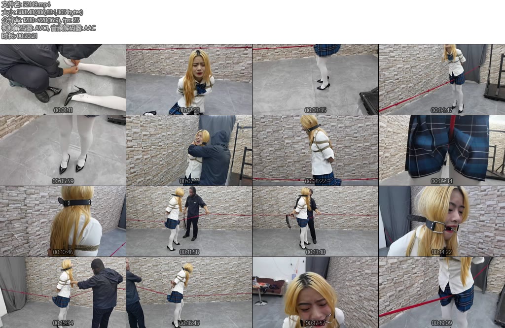 [飞天原创] JK少女毒犯被抓获,宁死不供出团伙那就让其尝尝脚钉的厉害-丝依依