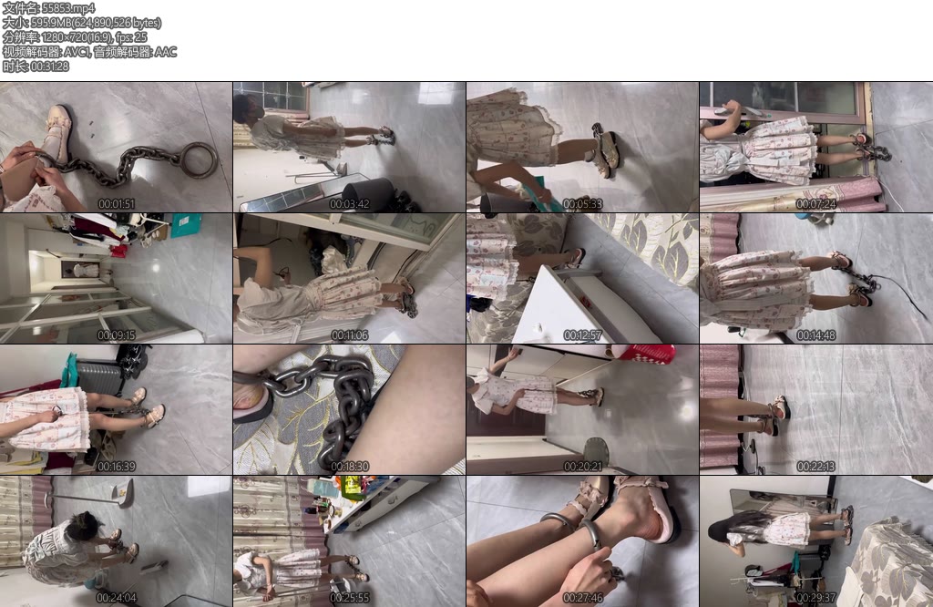 [布莱恩] Lolita女孩的脚镣日常新到的脚镣和新任务-丝依依