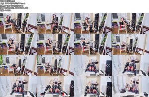 [亚洲绳艺] COS怪盗W镣铐拘束-丝依依