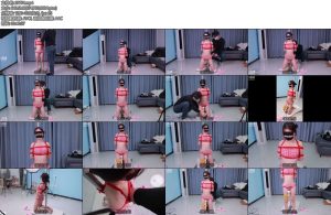 [心悦艺束] 性感小萝莉文文日式后手脚铐拇指铐强高胸部玩弄-丝依依