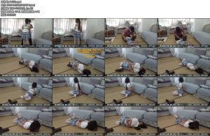 [新月原创] 荷露绑架JK女学生捆在地上给她点活动空间看她能不能逃脱-丝依依