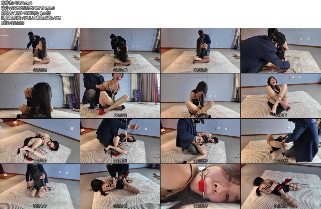 [一绳所爱] 陈婧舒坐缚挠痒-丝依依