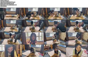 [龙飞原创] 喜喜自己玩绳子美丽动人的喜喜玩不好生气了这个时候绳师出现帮她捆绑喜喜最后表演一分钟哭戏-丝依依