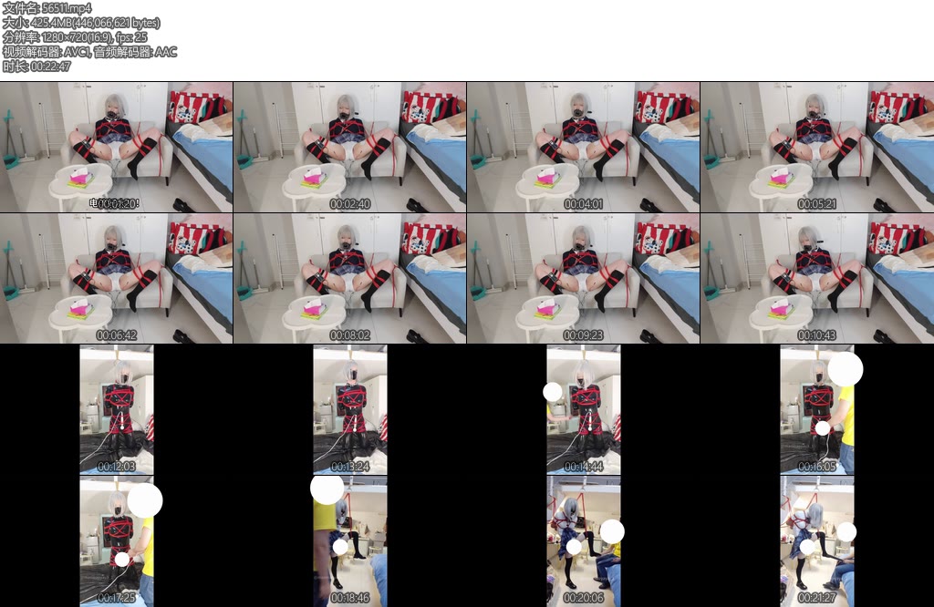 [卤肉耶耶] jk电击放置胶衣半吊cg单腿吊巨用力sp长时间cg放置-丝依依