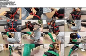 [默示录] 缚艺录小麦定拍黑色胶带与绿色胶带的结合-丝依依