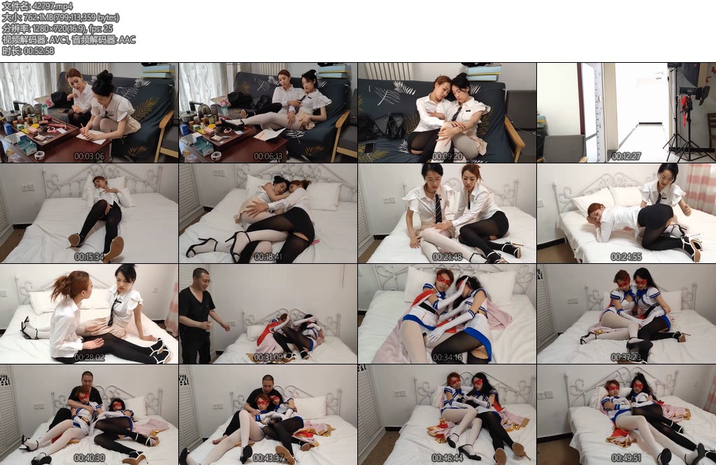 [随心原创] 雅熙诺米母女的劫难妈妈辅导女儿写作业被歹徒下药双双变身魔法少女-丝依依