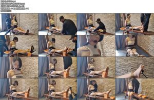 [一绳所爱] 大学生莹莹后手观音老虎凳拷问-丝依依