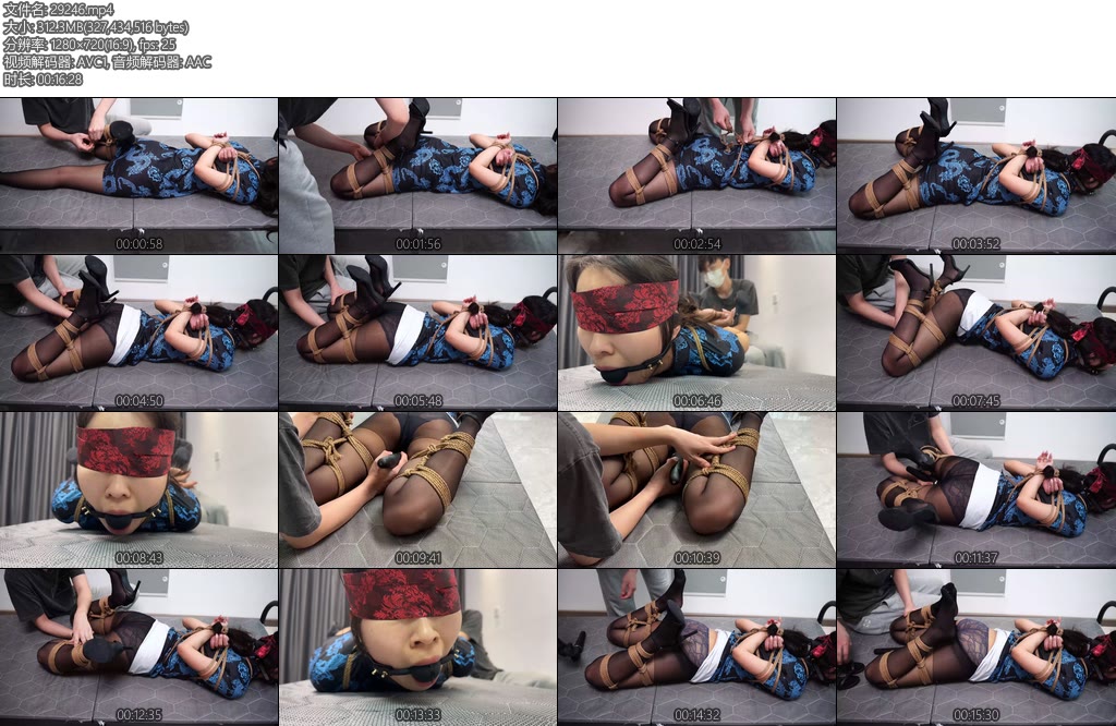 [涵涵原创] 涵涵 旗袍黑丝美女分腿驷马放置-丝依依