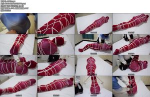 [朱雀雀] 全包丝袜白绳矿泉水-丝依依