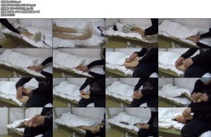 [新月原创] 红豆定拍TK肉丝JK脱掉鞋子挠醒睡着的表妹-丝依依