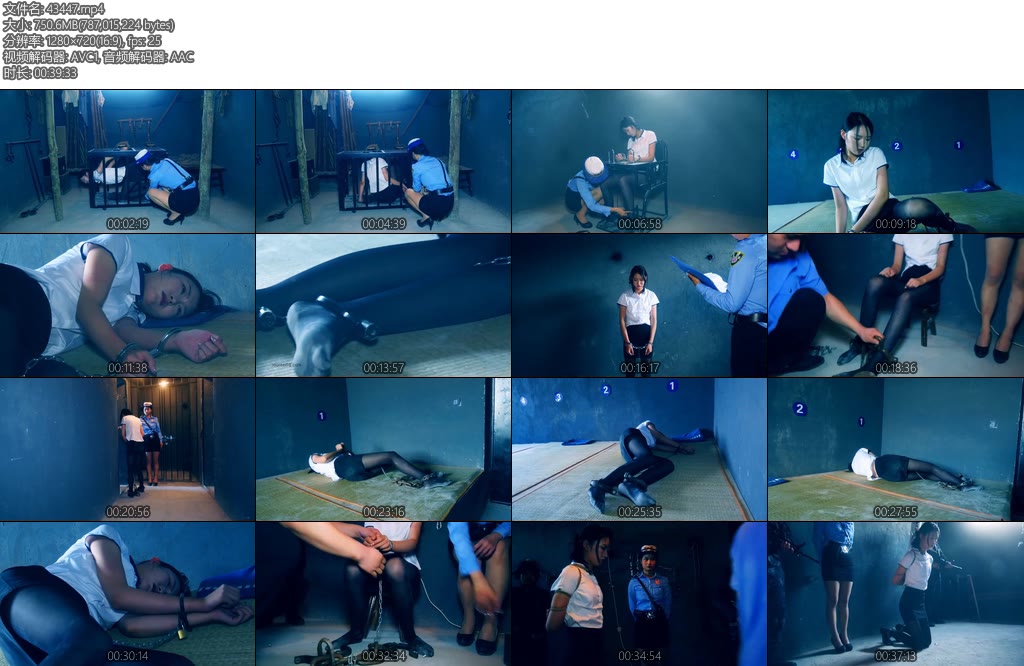 [胜景影视] 新片红颜丽人不归路绞刑篇下集郭艳年纪轻轻犯杀人贩毒被捕后不老实交代自己的犯罪过程钉死镣最后执行绞刑-丝依依