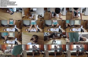 [WN原创] 长腿美女露思的驷马放置，甜美元气少女受缚-丝依依