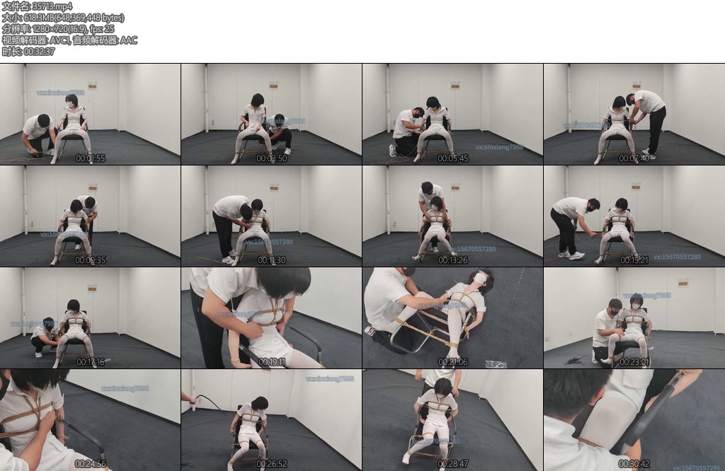 [山鬼原创] 女生被绑在椅子上无法动弹挠痒揉捏娇喘连连声音让人控制不住自己-丝依依