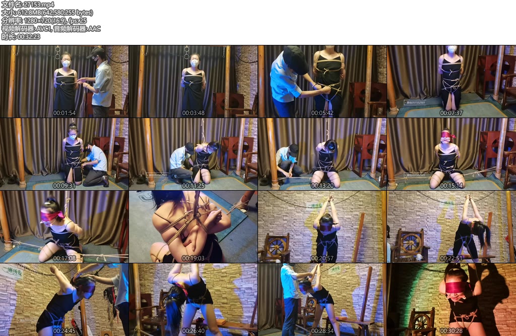 [一绳所爱] 韩露被绑跪在地上鞭打-丝依依