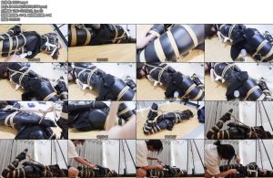 [面具原创] 面具男 CD伪娘琳的极限紧缚约玩榨汁记录就连单手套里面都是捆满绳子的紧缚全身超100米绳子-丝依依