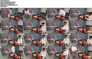 [心悦艺束] 当当cos原神优拉赤足老虎凳脚丫玩弄-丝依依