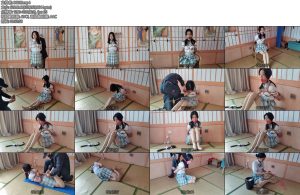 [一绳所爱] 娜娜大号口球堵嘴日式并腿海老和日式极限驷马放置及访谈大号口球撑满嘴只能任凭口水一直流驷马拉得太紧给娜娜-丝依依