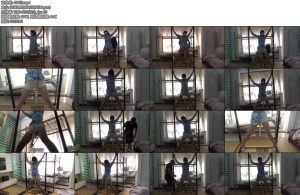 [新月原创] 佳怡工作室佳怡旗袍肉丝高跟鞋女孩回家被坏人用枪威胁女孩无力反抗被捆了起来棒棒伺候-丝依依