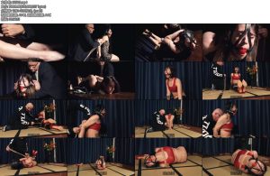 [欧美绳艺] Scarlett and Allie Shiny hogties-丝依依