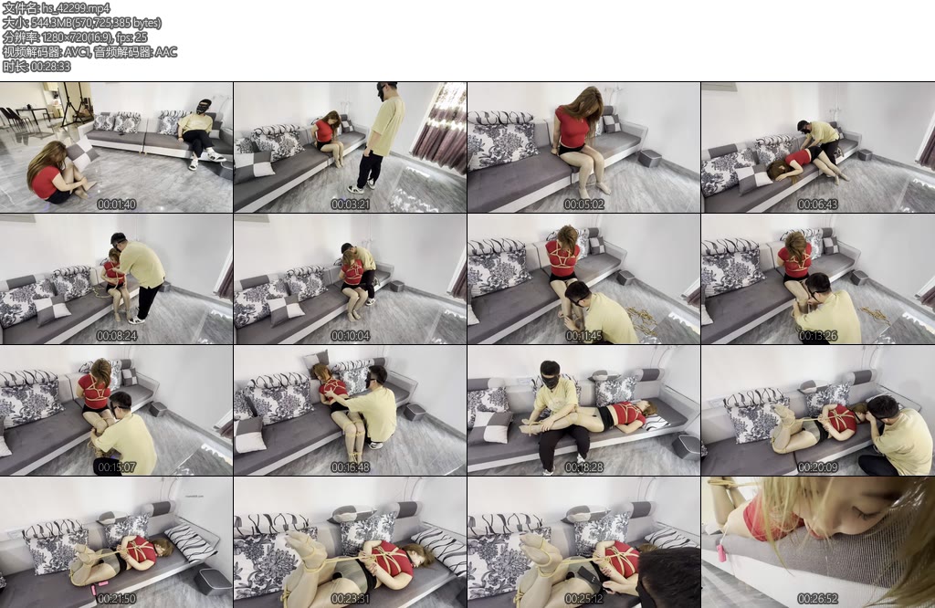 [延江艺束] 人妻财产纠纷一口球口水收集手铐脚铐固定驷马捆绑挠脚心R胸凌辱大棒强高QG-丝依依