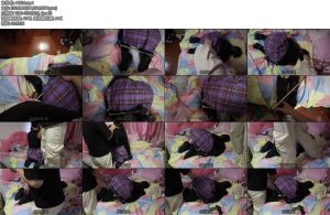 [荷仙原创] 荷仙少女 荷仙V脚踩鞭挞被铐撩着的长筒靴少女的小脑袋跪在床上瑟瑟发抖的呜咽着-丝依依