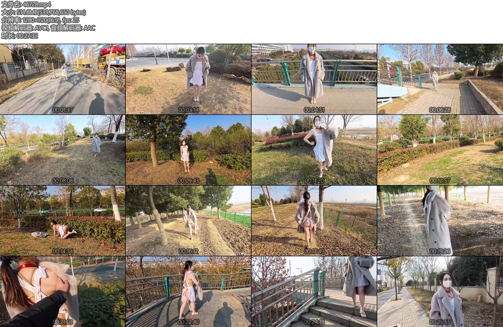 [Raymond] 回音果体围裙内绑绳衣加R铃铛和贞操带主干道旁露出-丝依依