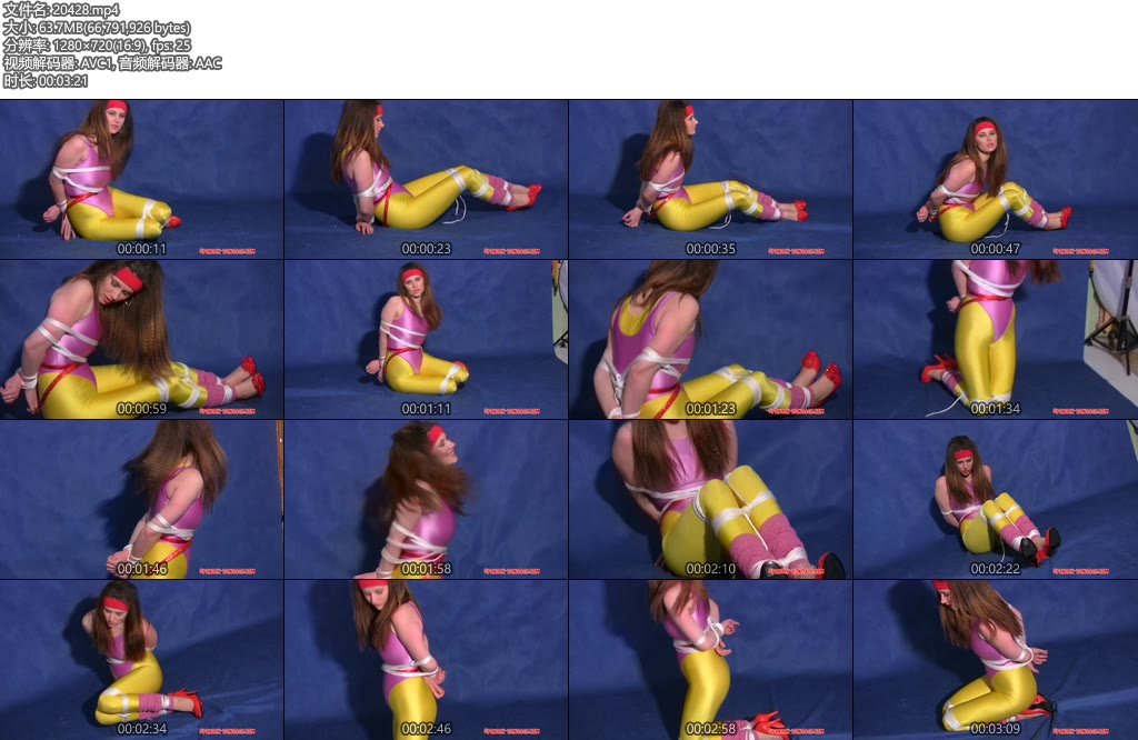 [欧美绳艺] Spandex Bondage No.037-丝依依