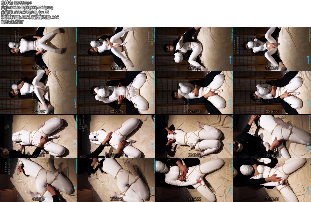 [小羽原创] 倔强 小冬白色全包震震贴贴玩弄-丝依依