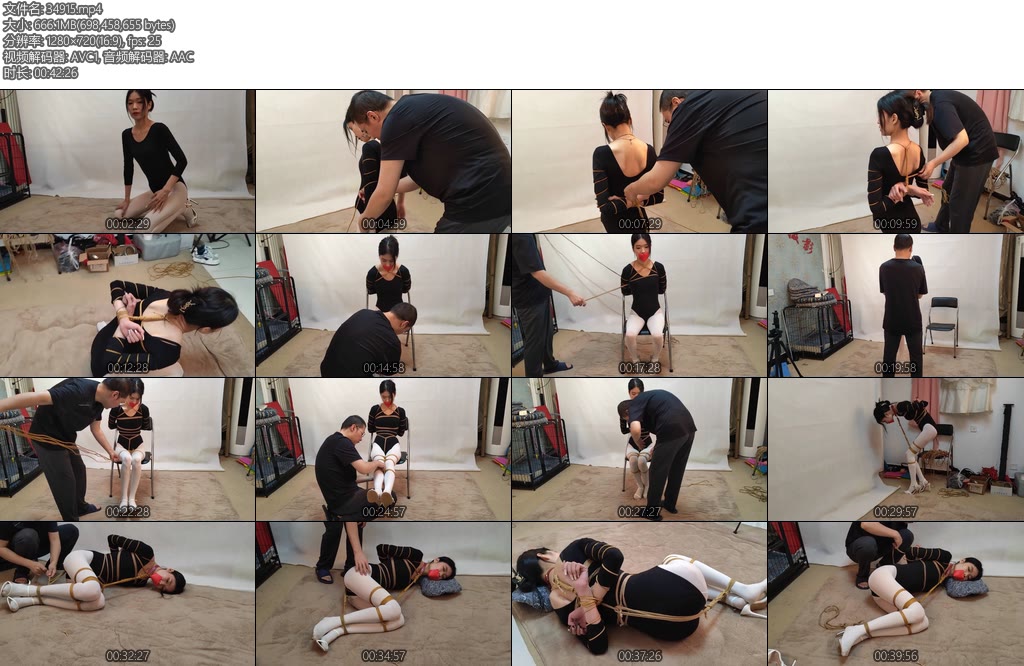 [随心原创] 妍妍被绑架的舞蹈生-丝依依