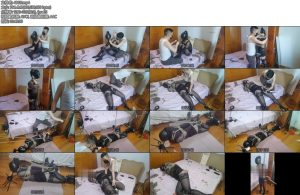 [网友原创] 我的媳妇 210弹高叉体操服黑丝全包马尾分腿强制固定动弹不得假JJ深喉P机伺候前后夹击吊绑踮脚子夕口舌侍奉-丝依依