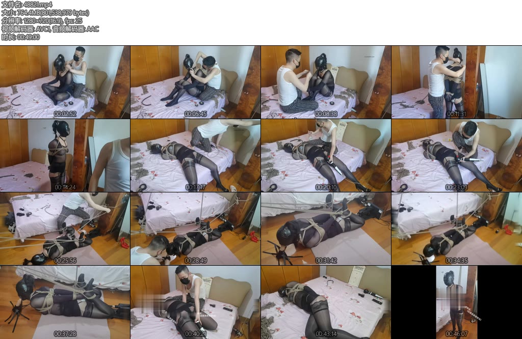 [网友原创] 我的媳妇 210弹高叉体操服黑丝全包马尾分腿强制固定动弹不得假JJ深喉P机伺候前后夹击吊绑踮脚子夕口舌侍奉-丝依依